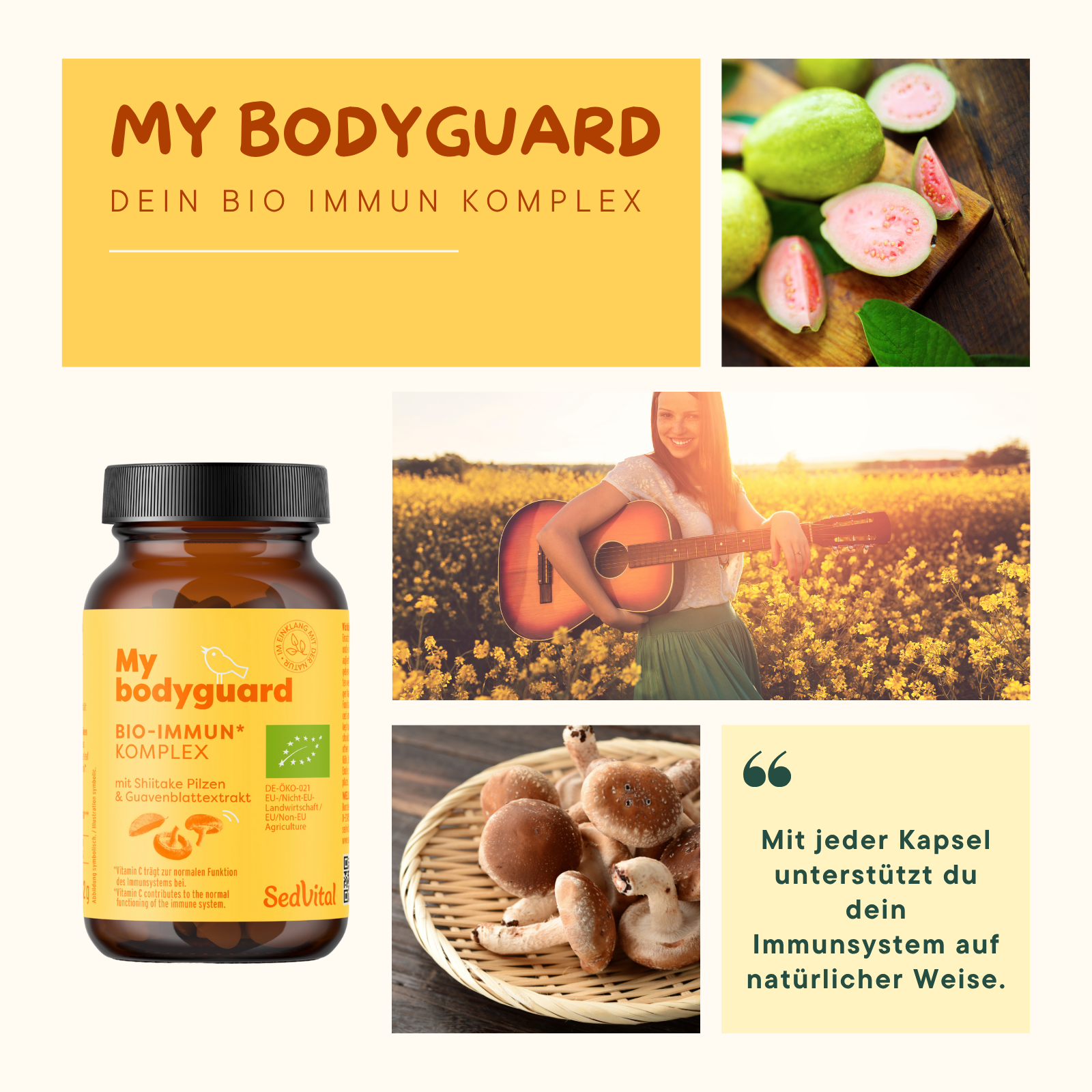 My bodyguard Bio Immun Komplex 90 Kapseln